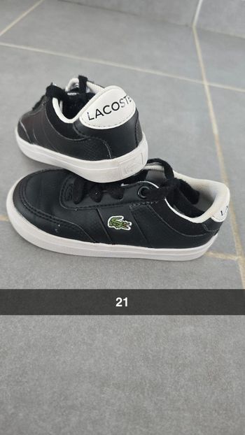 Basket lacoste