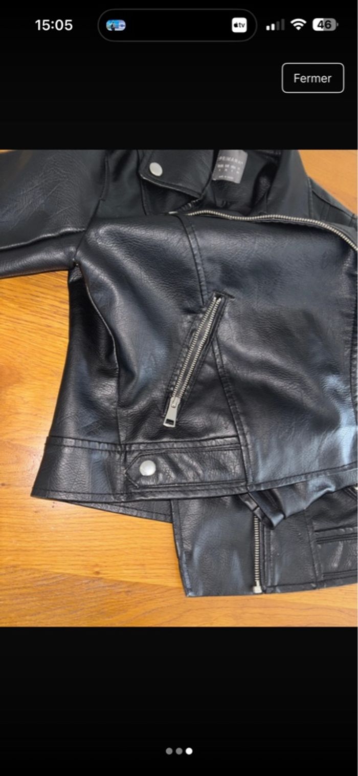 Veste en cuire - photo numéro 3