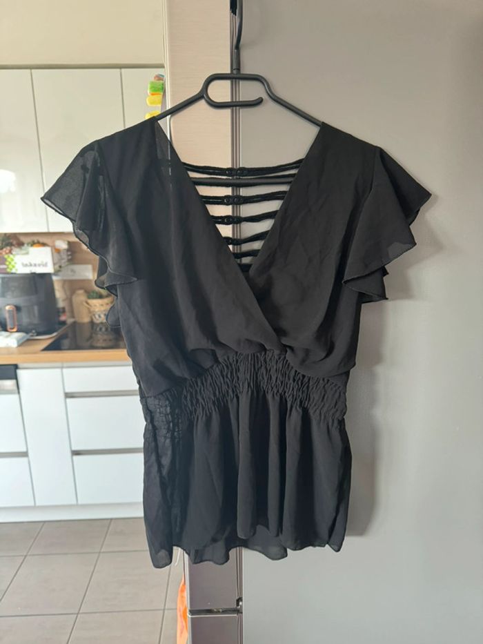 Haut péplum noir