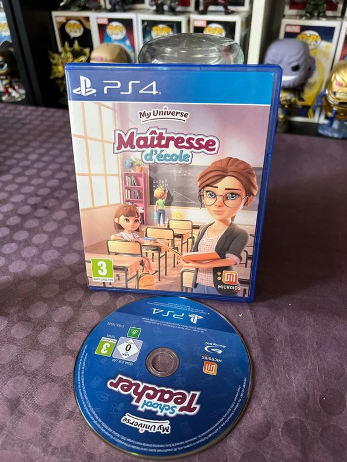 Jeu ps4 maîtresse d école