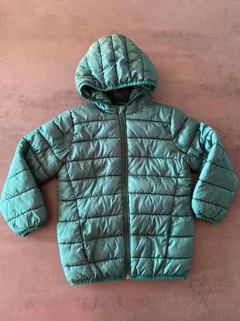 Doudoune matelassée verte Kiabi taille 6 ans
