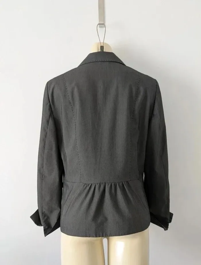 Veste grise Caroll - taille 42 - photo numéro 2