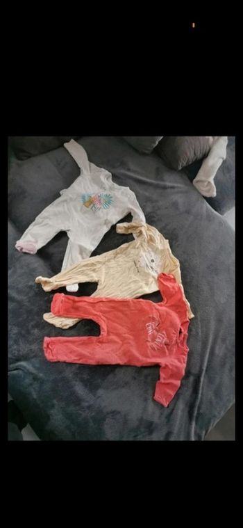 Lot pyjama coton 9 mois