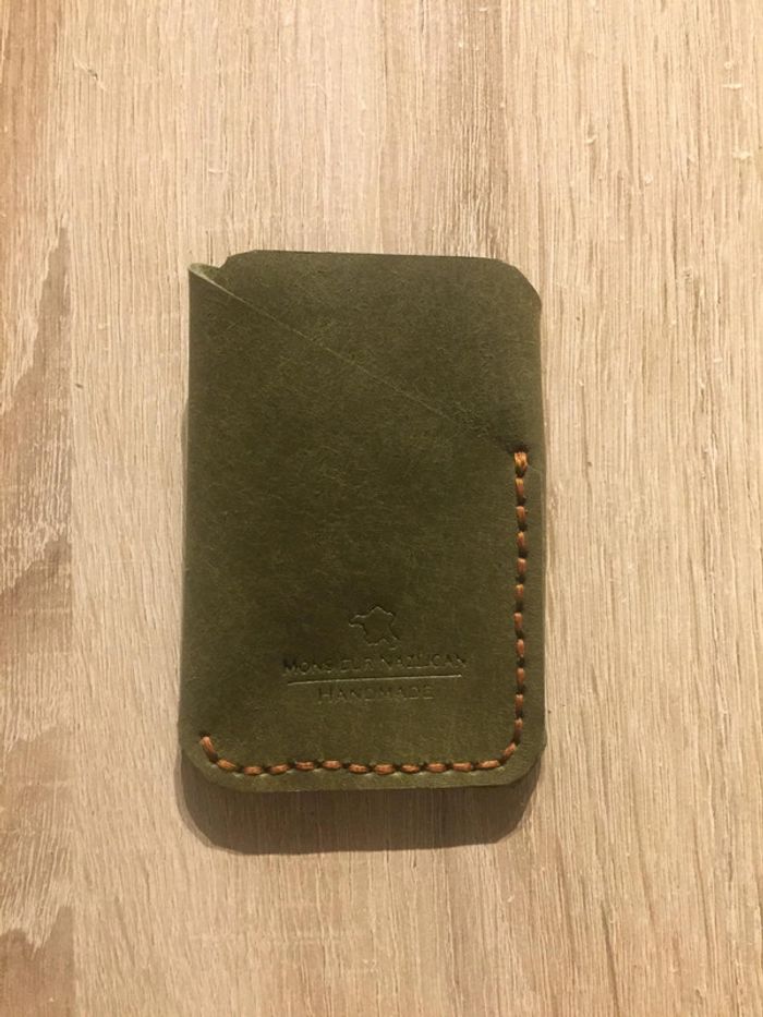 porte-carte fait main