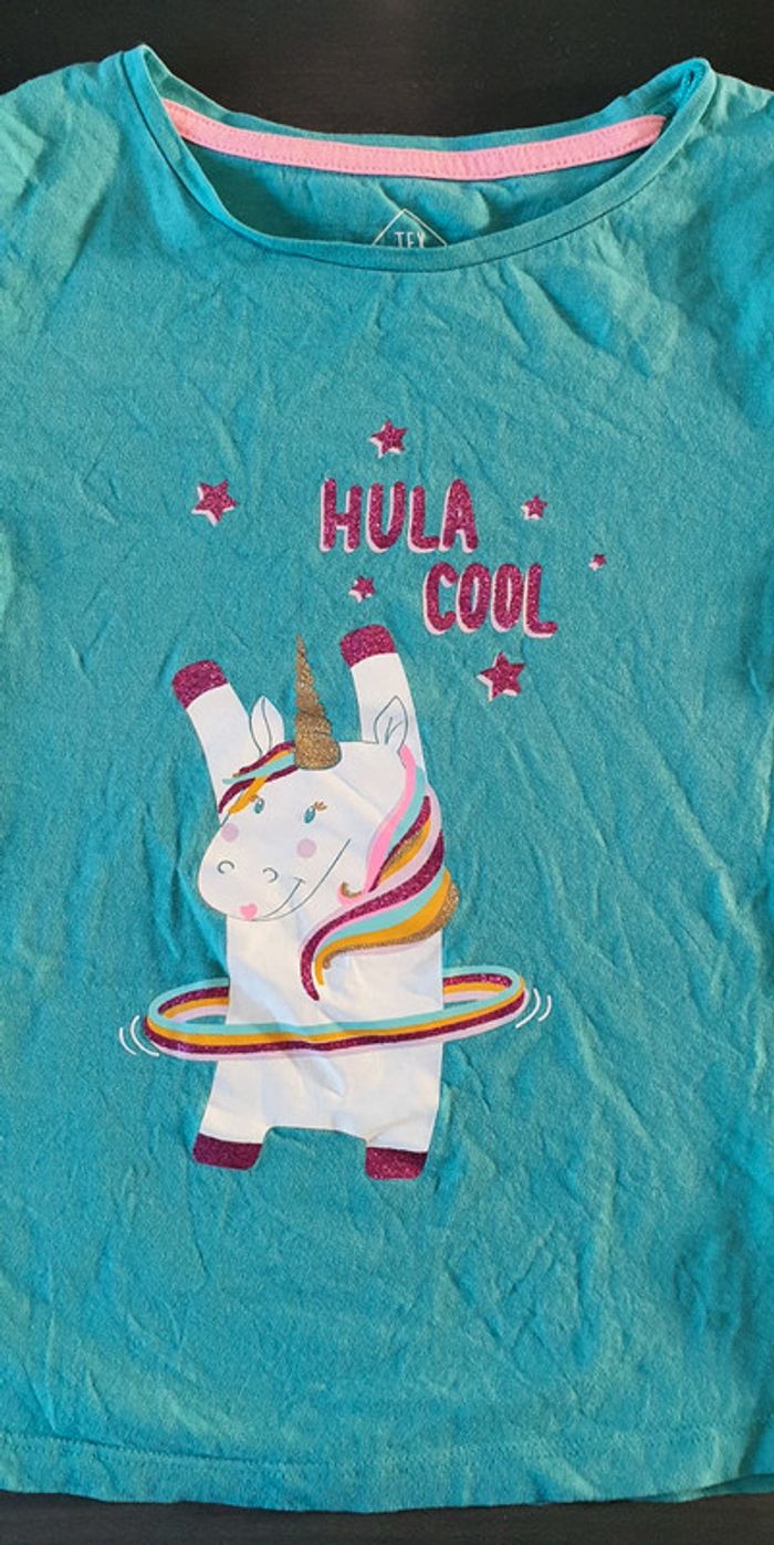 Tee shirt licorne 6/7ans - photo numéro 3