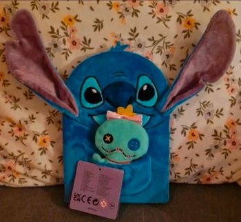 Carnet stitch tous doux et sa petite peluche souillon