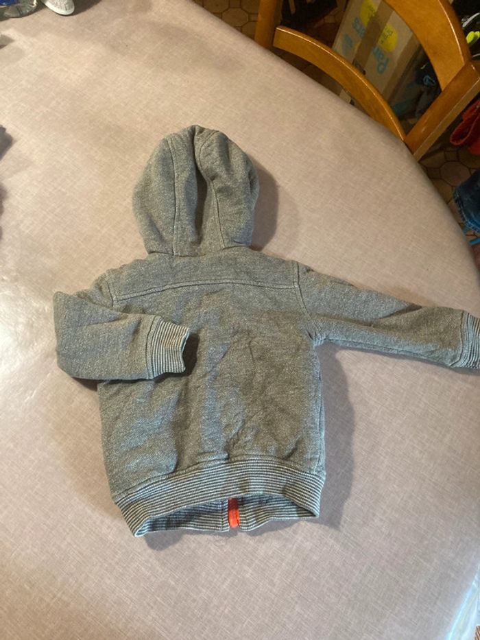 Veste à capuche doublée sherpa Sergent Major – 2 ans (92 cm) - photo numéro 5