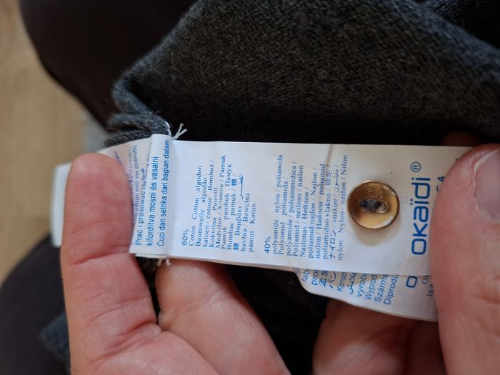 Gilet gris à boutons Okaïdi 12 ans - photo numéro 4