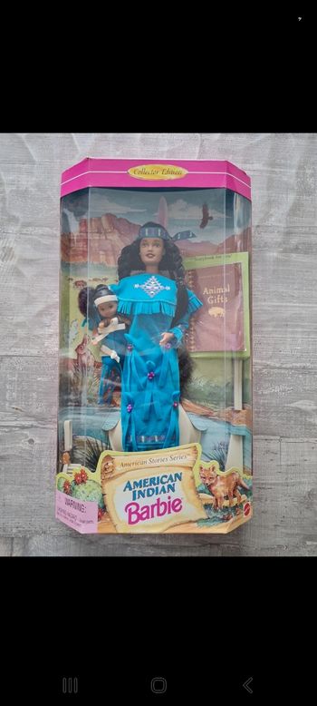 Barbie american indian