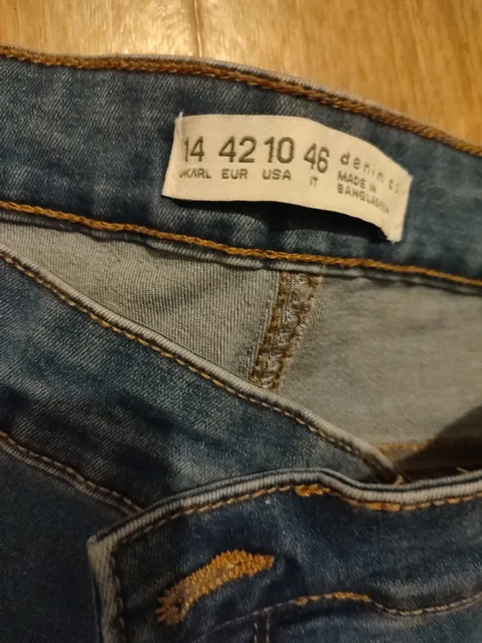Jean skinny bleu - photo numéro 2