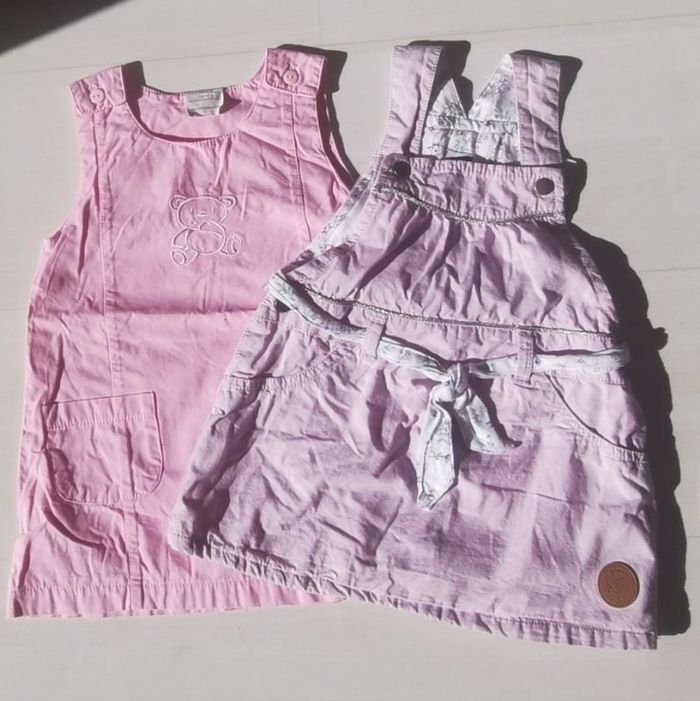 Lot de 2 robes 12 mois