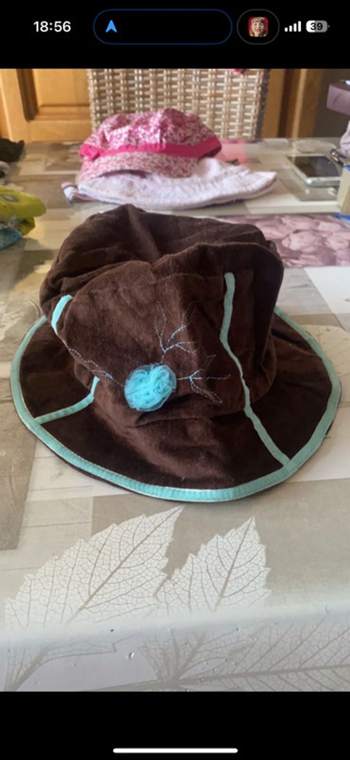 Chapeau Orchestra en velours taille 54