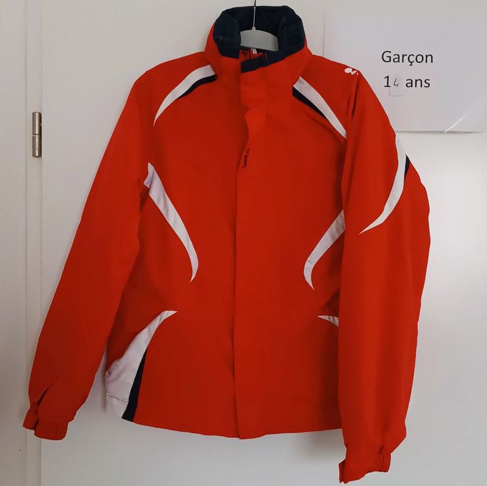 Manteau Oxylane Wed'ze imperméable 14 ans