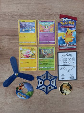 Cartes Pokemon 2022 McDonald's. 