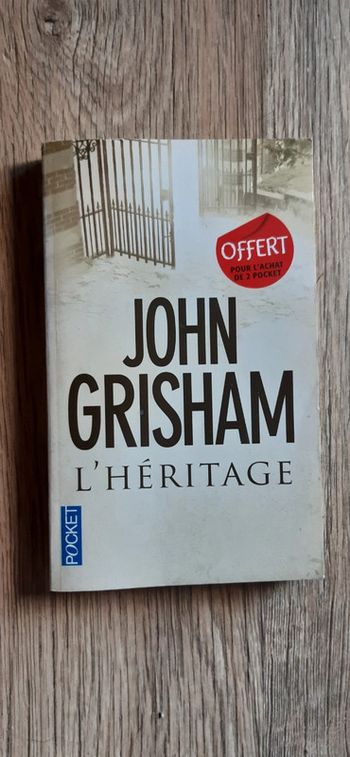Livre L'héritage de John Grisham