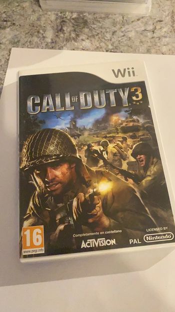 call of duty 3 wii