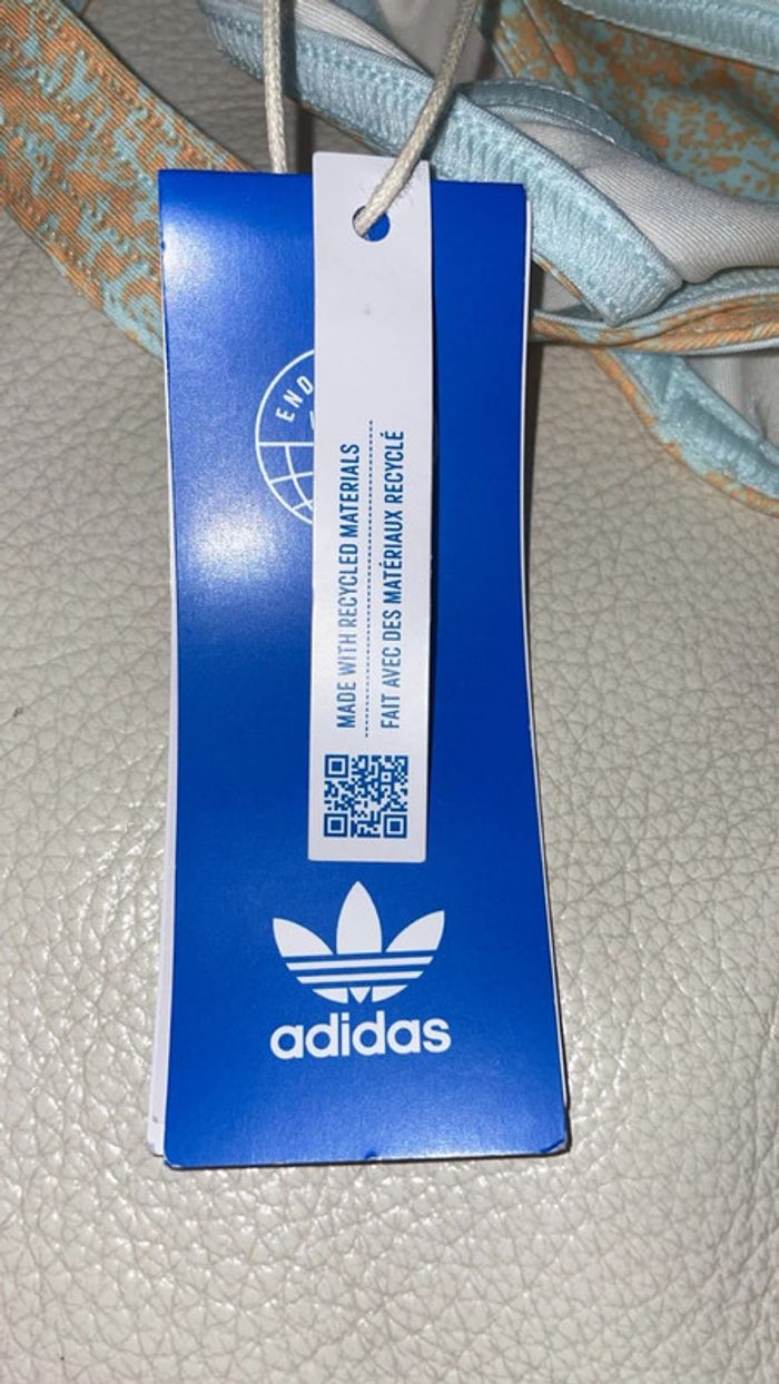 Brassière de Sport Adidas Originals AOP Bra Top HL6596 - Neuve avec Étiquettes - photo numéro 5