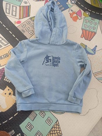 Sweat à capuche kiabi