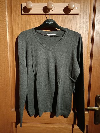 Pull gris foncé