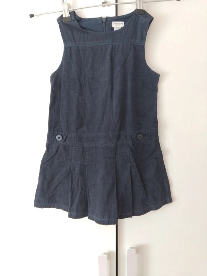 Robe velours Cyrillus t7ans - photo numéro 2