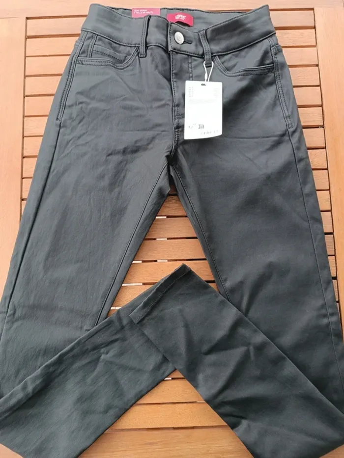 Jeans noir femme esprit taille w25l32