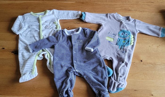 Lot de 3 pyjamas