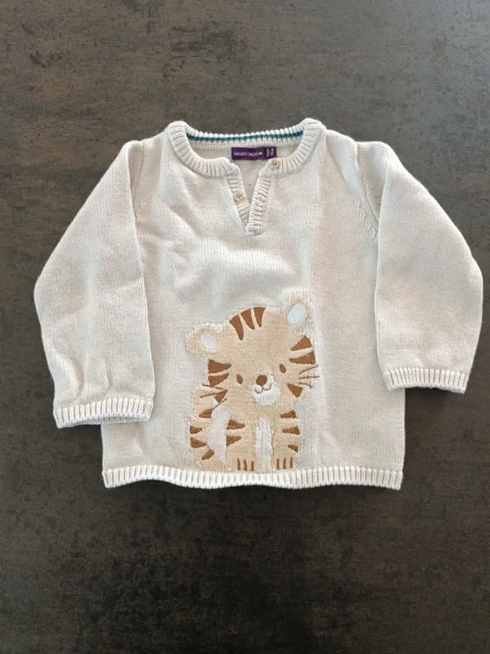 Pull manches longues Vertbaudet