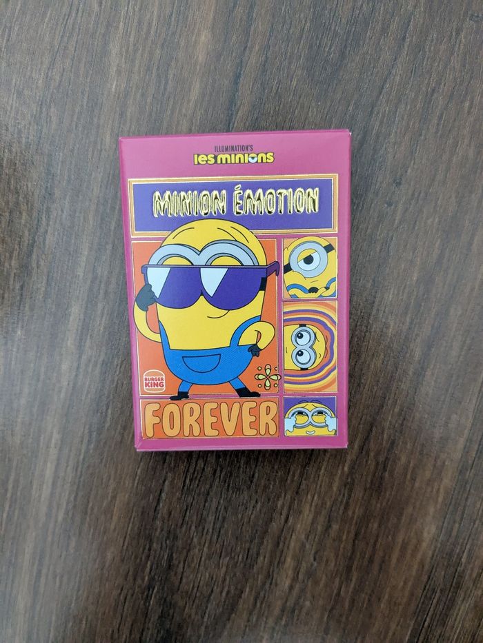 Jeu minions émotions de chez burger king 3/4