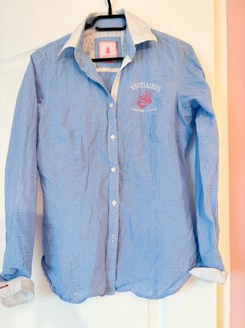 Chemise bleue vestiaires