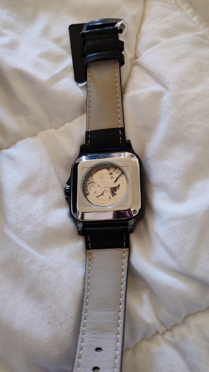Montre automatique rectangulaire - photo numéro 7