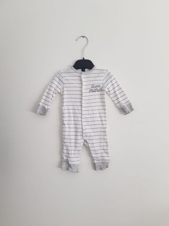 Pyjama en coton taille 3 mois