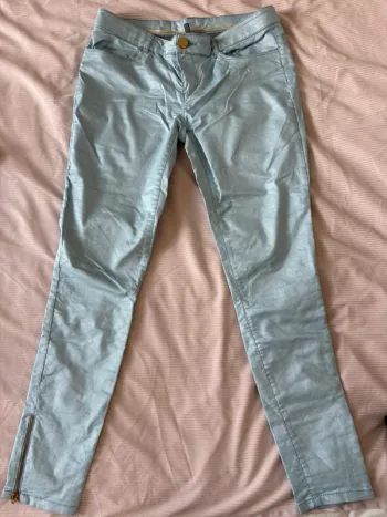 Pantalon Naf Naf – Taille 38 bleu ciel