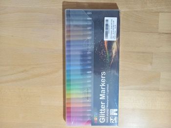 Feutres pailletés x 24