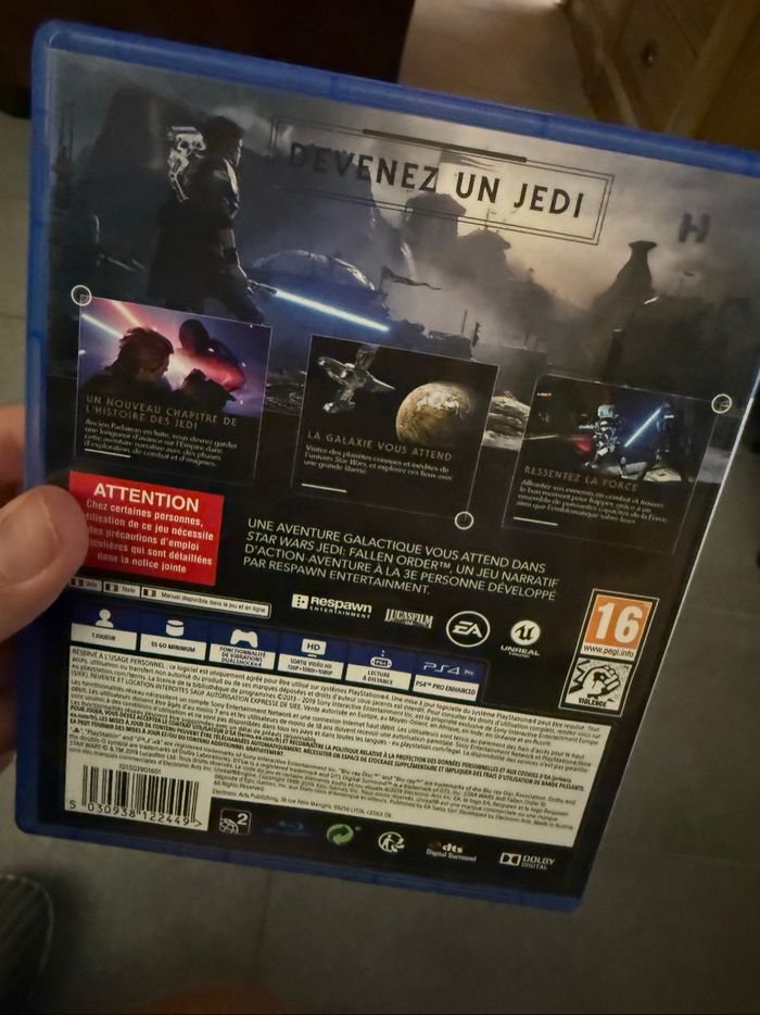 Jedi FALLEN ORDER PS4 - photo numéro 3