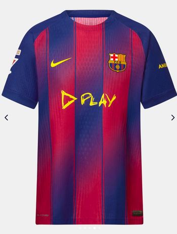 Maillot foot Barcelone édition Ed Sheeran