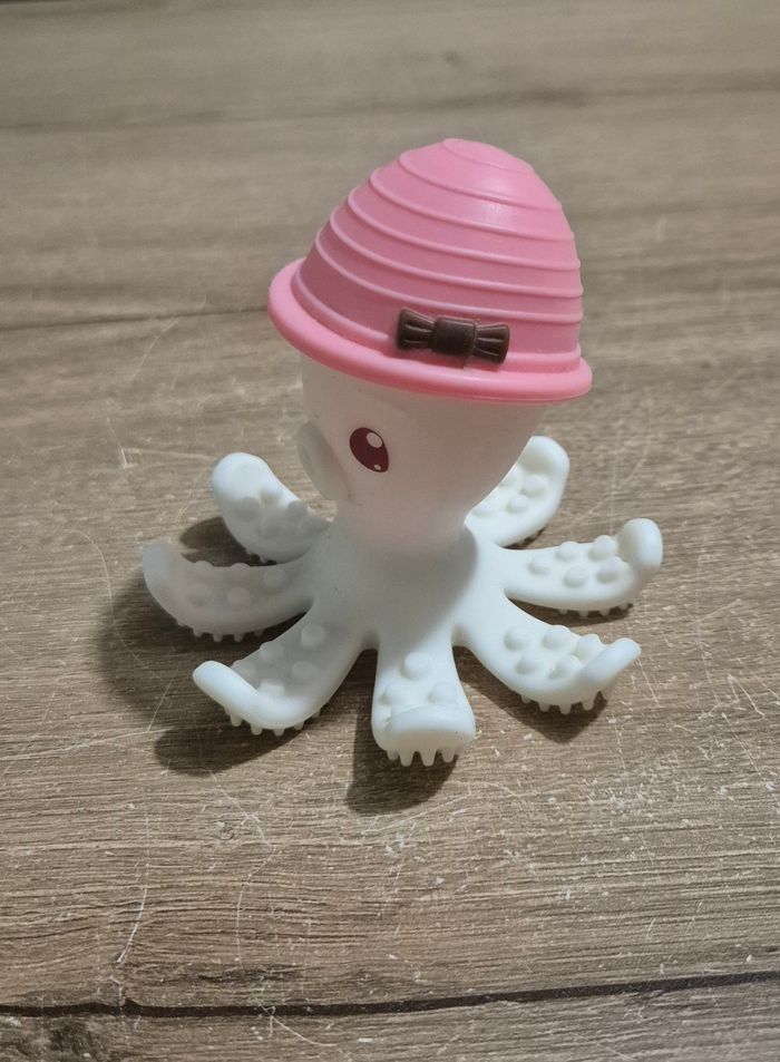 Pieuvre de dentition en silicone - photo numéro 2