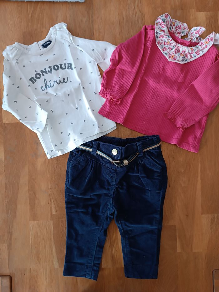 Lot de vêtements hiver fille - 6 mois - photo numéro 6