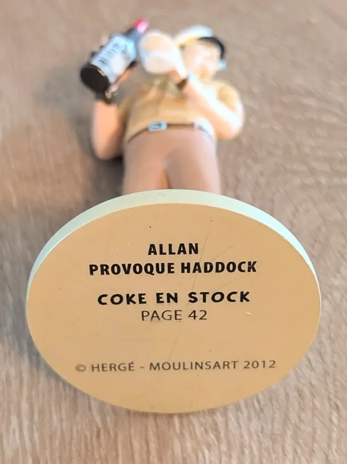 Figurine Tintin - Allan provoque Haddock - photo numéro 3