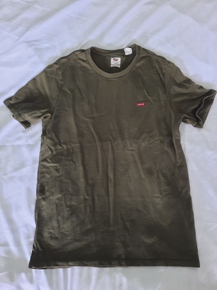Levi's, Levis, Tee-shirt, Kaki, Homme, Taille S, Basique, Red Tab - photo numéro 1