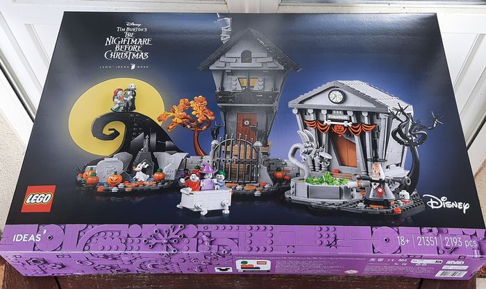 Neuf - LEGO Ideas 21351 L'étrange Noël de Monsieur Jack