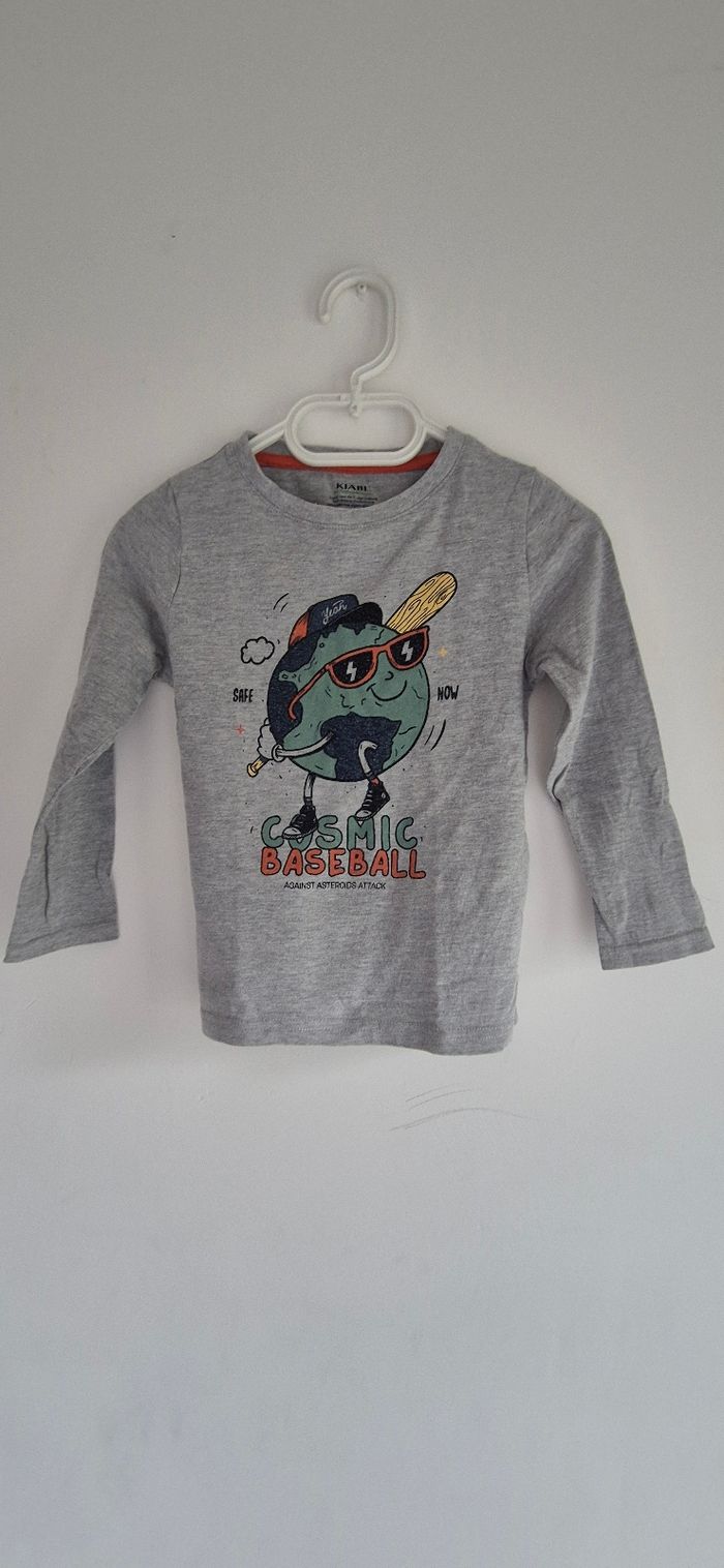 T-shirt basique garçon kiabi 4 ans - photo numéro 2