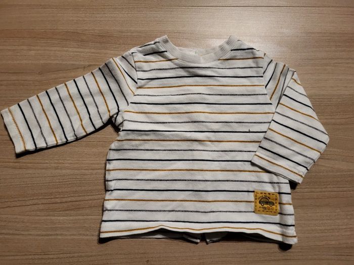 Maillot manche longue taille 6 mois (63-69 cm)