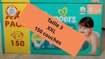 Couches pampers taille 3 XXL