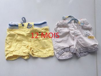 2 short 12 mois
