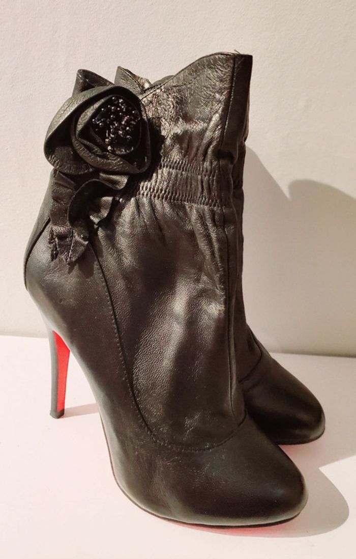 Chaussures Basconi en Cuir Véritable - Taille 39, Élégance et Exclusivité - photo numéro 14