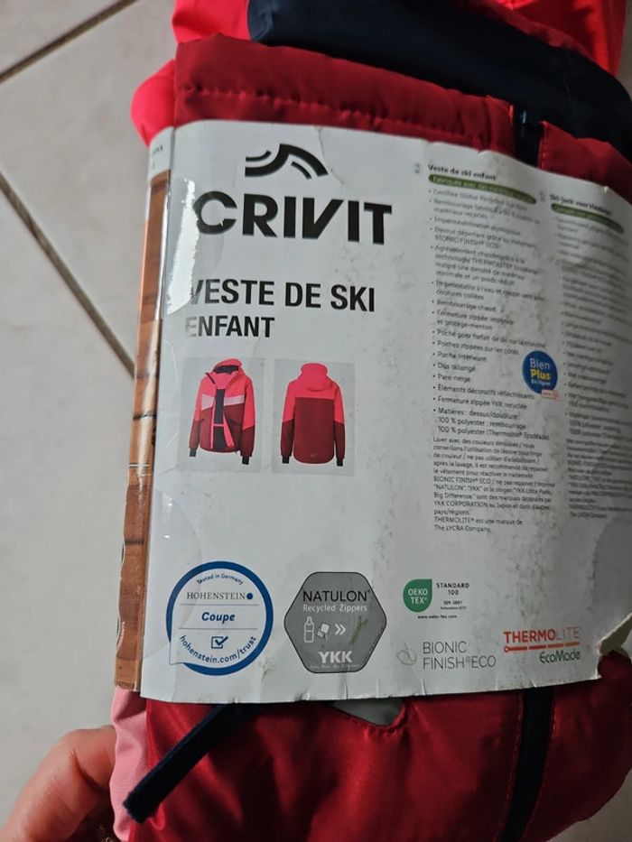 Veste de ski fille 10/12 ans Neuf - photo numéro 5