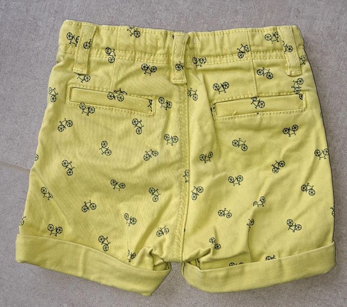 Short vert/jaune LC Kids 18 mois - photo numéro 4