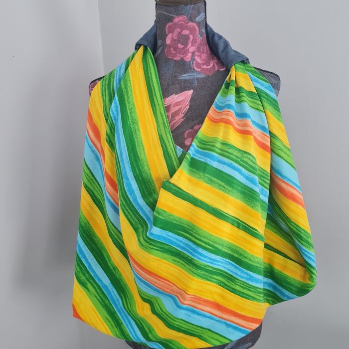 Grand sac tissu coloré
