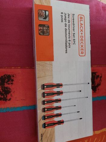 Jeu de tournevis Black et Decker