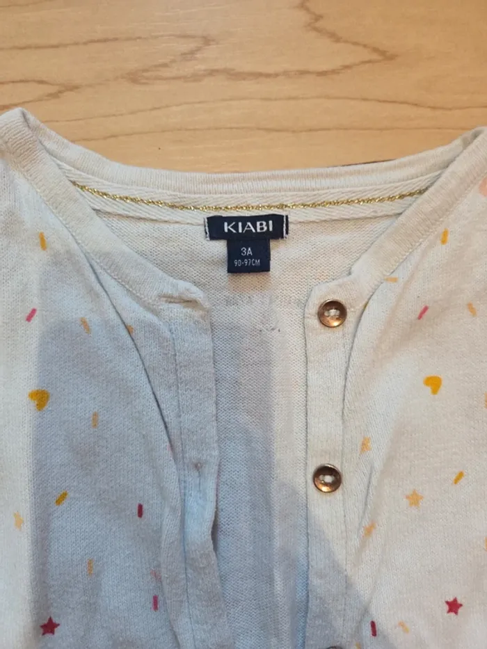 Gilet Kiabi 3ans - photo numéro 2